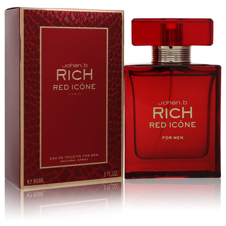 Johan B Rich Red Icone Cologne By Johan B Eau De Toilette Spray Johan B Rich Red Icone Cologne By Johan B Eau De Toilette Spray