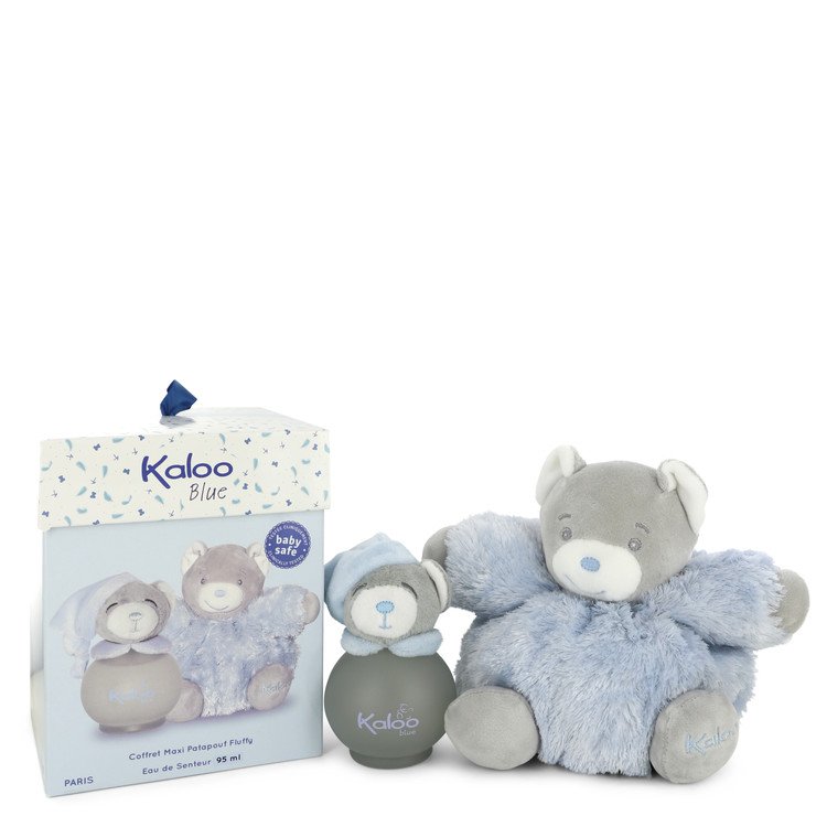 Kaloo Blue Cologne By Kaloo Eau De Senteur Spray (Alcohol Free) + Free Fluffy Bear Kaloo Blue Cologne By Kaloo Eau De Senteur Spray (Alcohol Free) + Free Fluffy Bear
