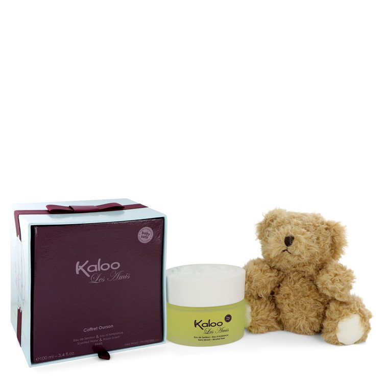 Kaloo Les Amis Cologne By Kaloo Eau De Senteur Spray / Room Fragrance Spray (Alcohol Free) + Free Fluffy Bear Kaloo Les Amis Cologne By Kaloo Eau De Senteur Spray / Room Fragrance Spray (Alcohol Free) + Free Fluffy Bear