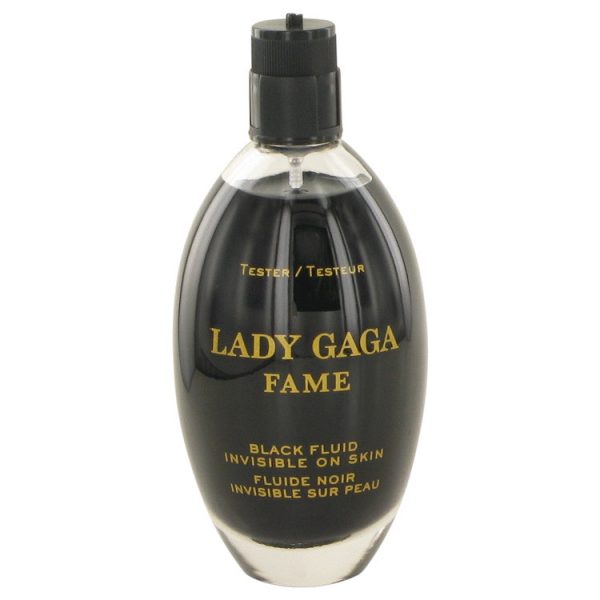 Lady Gaga Fame Black Fluid Perfume By Lady Gaga Eau De Parfum Spray (Tester)