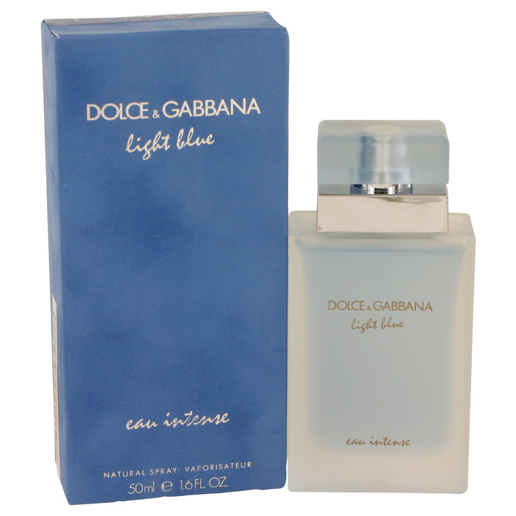 Light Blue Eau Intense Perfume By Dolce & Gabbana Eau De Parfum Spray Light Blue Eau Intense Perfume By Dolce & Gabbana Eau De Parfum Spray