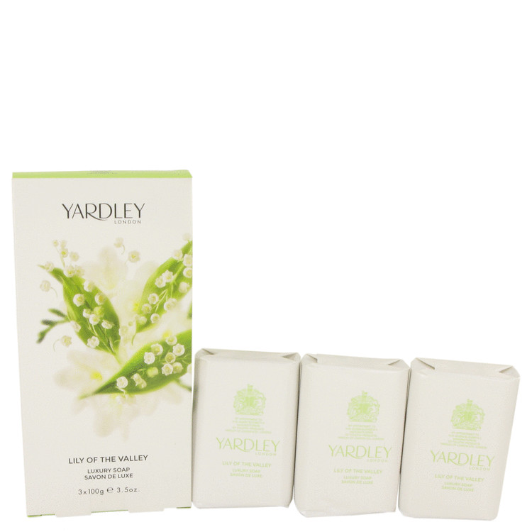 Lily Of The Valley Yardley Perfume By Yardley London 3 x 3.5 oz Soap Lily Of The Valley Yardley Perfume By Yardley London 3 x 3.5 oz Soap