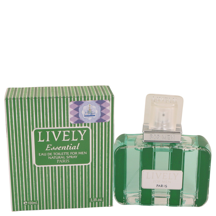 Lively Essential Cologne By Parfums Lively Eau De Toilette Spray Lively Essential Cologne By Parfums Lively Eau De Toilette Spray