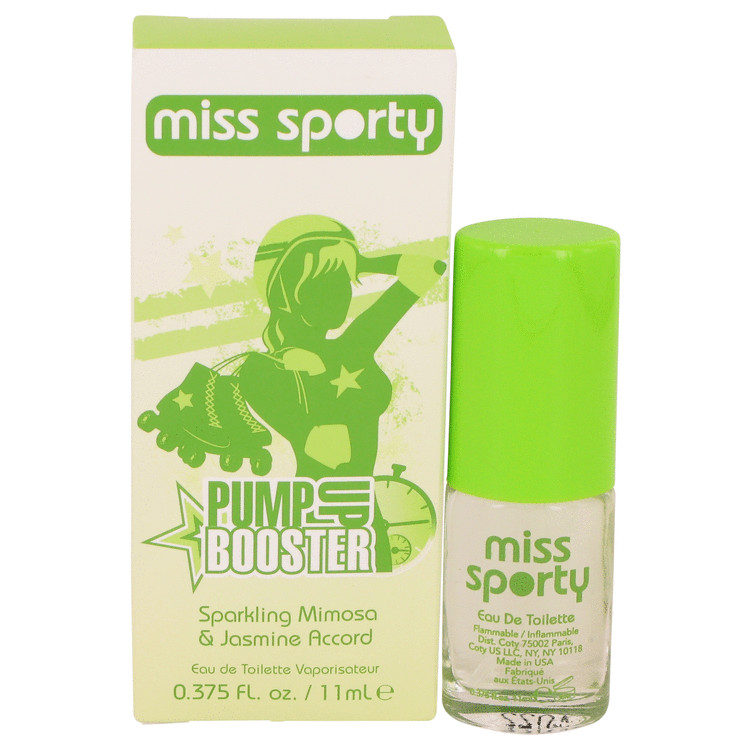 Miss Sporty Pump Up Booster Perfume By Coty Sparkling Mimosa & Jasmine Accord Eau De Toilette Spray Miss Sporty Pump Up Booster Perfume By Coty Sparkling Mimosa & Jasmine Accord Eau De Toilette Spray
