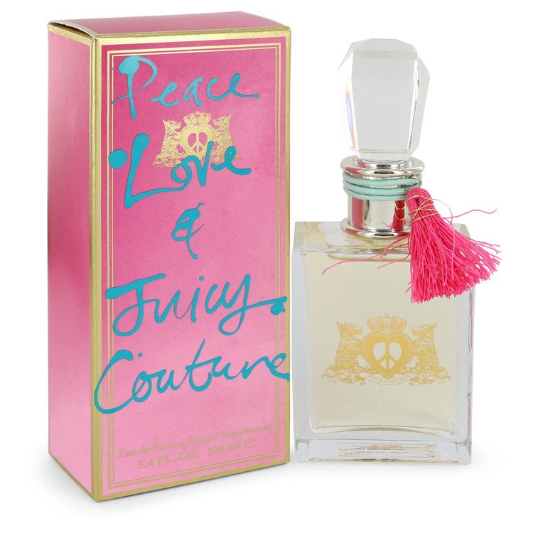 Peace Love & Juicy Couture Perfume By Juicy Couture Eau De Parfum Spray Peace Love & Juicy Couture Perfume By Juicy Couture Eau De Parfum Spray