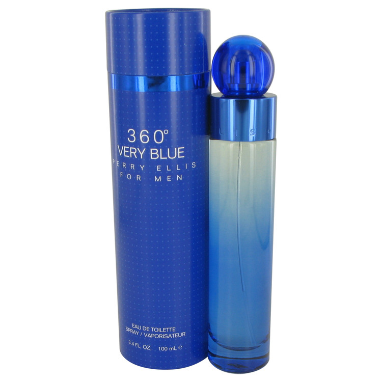 Perry Ellis 360 Very Blue Cologne By Perry Ellis Eau De Toilette Spray Perry Ellis 360 Very Blue Cologne By Perry Ellis Eau De Toilette Spray