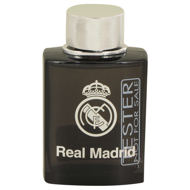 Real Madrid Black Cologne By Air Val International Eau De Toilette Spray (Tester) Real Madrid Black Cologne By Air Val International Eau De Toilette Spray (Tester)