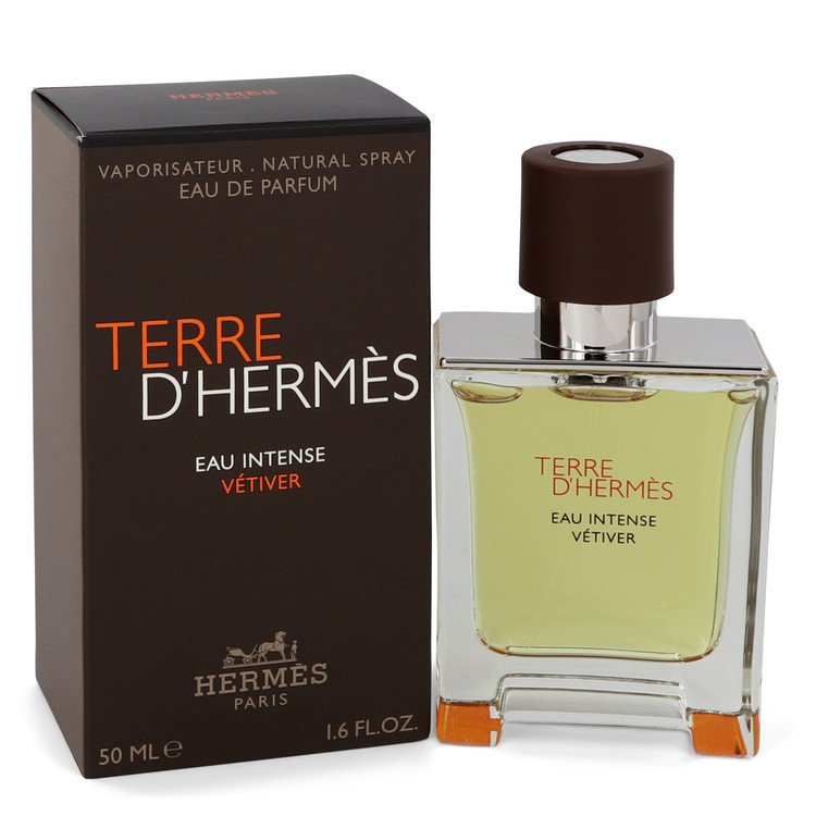 Terre D'hermes Eau Intense Vetiver Cologne By Hermes Eau De Parfum Spray Terre D'hermes Eau Intense Vetiver Cologne By Hermes Eau De Parfum Spray