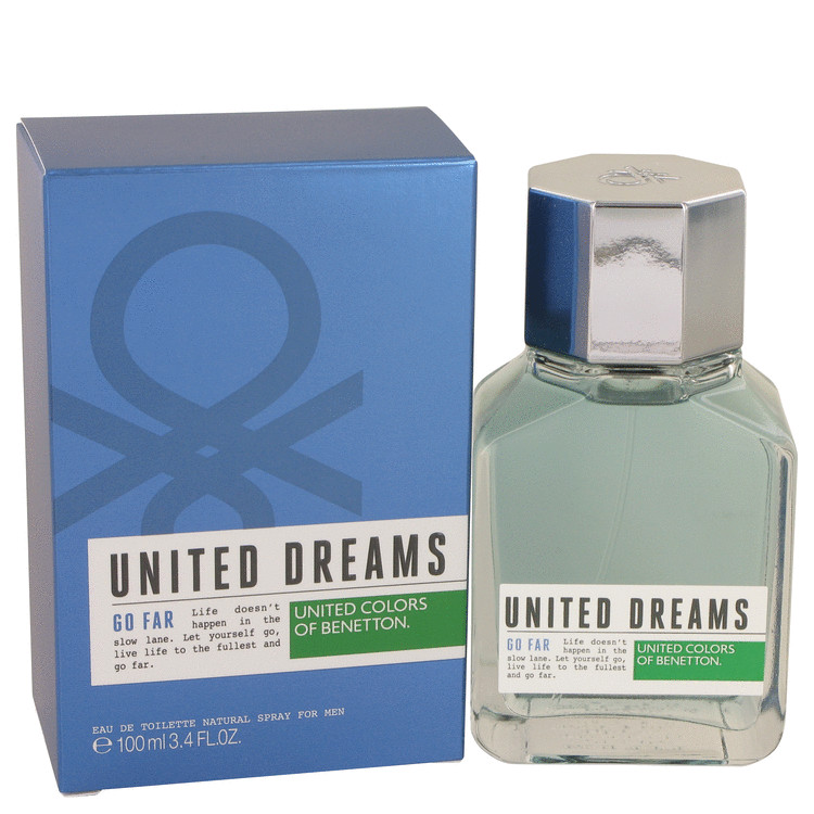 United Dreams Go Far Cologne By Benetton Eau De Toilette Spray United Dreams Go Far Cologne By Benetton Eau De Toilette Spray
