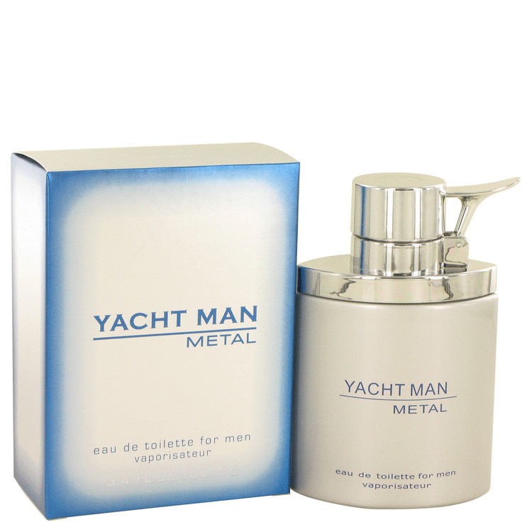 Yacht Man Metal Cologne By Myrurgia Eau De Toilette Spray Yacht Man Metal Cologne By Myrurgia Eau De Toilette Spray