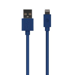 AT&T PVLC10-BLU PVC Charge and Sync Lightning Cable