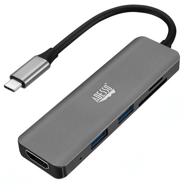 Adesso AUH-4020 USB-C Multiport Docking Station (6 in 1) Adesso AUH-4020 USB-C Multiport Docking Station (6 in 1)