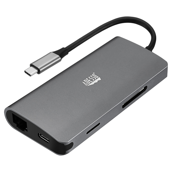 Adesso AUH-4030 USB-C Multiport Docking Station (8 in 1) Adesso AUH-4030 USB-C Multiport Docking Station (8 in 1)