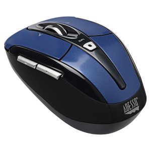 Adesso iMouse S60L iMouse S60 2.4 GHz Wireless Programmable Nano Mouse (Blue)