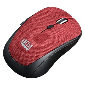 Adesso iMouse S80R iMouse S80R Wireless Fabric Optical Mini Mouse (Red)