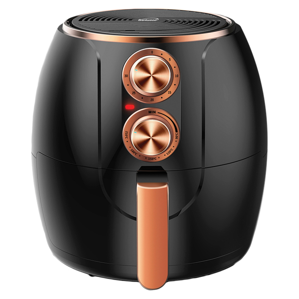 Brentwood Appliances AF-300BKC 3.2-Quart 1200-Watt Electric Air Fryer with Timer and Temperature Control (Black/Copper) Brentwood Appliances AF-300BKC 3.2-Quart 1200-Watt Electric Air Fryer with Timer and Temperature Control (Black/Copper)