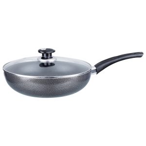 Brentwood Appliances BWL-405 Nonstick Aluminum Wok with Lid (9.5-Inch)