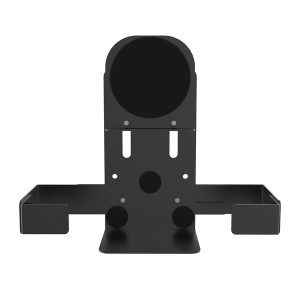 CTA Digital ADD-SPKB Magnetic Speaker Holder for Premium Locking Wall Mount and Mobile Floor Stands (Black)