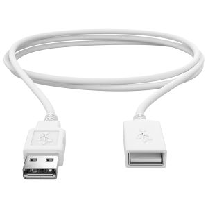 CTA Digital ADD-USBW Male to Female USB 2.0 Cable