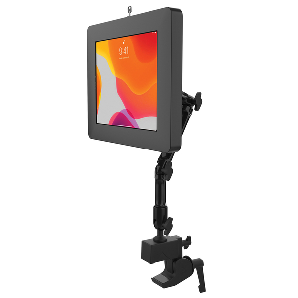 CTA Digital PAD-CFDCMS10 Custom Flex Security Enclosure Desk Clamp Mount with Paragon Enclosure for 7-Inch to 14-Inch Tablets CTA Digital PAD-CFDCMS10 Custom Flex Security Enclosure Desk Clamp Mount with Paragon Enclosure for 7-Inch to 14-Inch Tablets