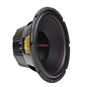 Crunch CRW12D4 CRW Series 12-Inch 800-Watt Dual-Voice-Coil Dual-4-Ohm Subwoofer