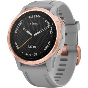 Garmin 010-02159-20 fenix 6S Multisport GPS Watch (Sapphire Edition
