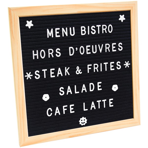 Gourmet By Starfrit 080886-003-BIST Gourmet By Starfrit Bistro Felt Message Board Gourmet By Starfrit 080886-003-BIST Gourmet By Starfrit Bistro Felt Message Board