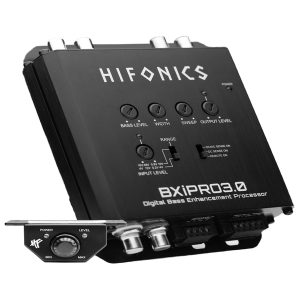 Hifonics BXI PRO 3.0 BXiPRO3.0 Digital Bass Enhancement Processor with Dash-Mount Remote