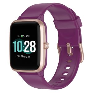 Letsfit 843785116777 ID205L Bluetooth Smart Watch (Purple)