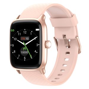 Letsfit 843785125380 EW1 Bluetooth Smart Watch (Pink/Gold)