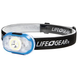 Life+Gear 41-3827 300-Lumen Glow Multifunction COB/LED Headlamp