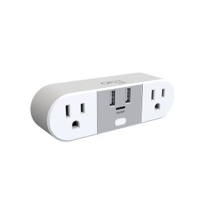 ONE Power OWS221 Smart 2-Outlet Plug with 2 USB Ports
