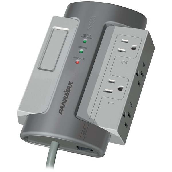 Panamax M4-EX 4-Outlet MAX 4 EX Surge Protector (Without LAN/DSL Protection) Panamax M4-EX 4-Outlet MAX 4 EX Surge Protector (Without LAN/DSL Protection)
