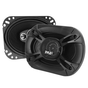 Pyle PL4163BK 4-Inch x 6-Inch 300-Watt-Max 3-Way Coaxial Speakers