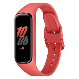 Samsung SM-R220NZRALTA Galaxy Fit 2 Smart Watch with 1.1-Inch AMOLED Display (Red)