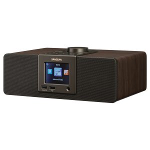 Sangean WFR-32 WFR-32 7-Watt Stereo Wood Cabinet Wi-Fi Internet Radio Media Center with Bluetooth