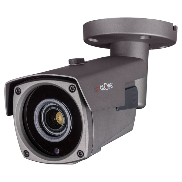 Spyclops SPY-BLTG3IP5 5.0-Megapixel Outdoor Autofocus 5X-Optical-Zoom Bullet IP Camera (Gray) Spyclops SPY-BLTG3IP5 5.0-Megapixel Outdoor Autofocus 5X-Optical-Zoom Bullet IP Camera (Gray)