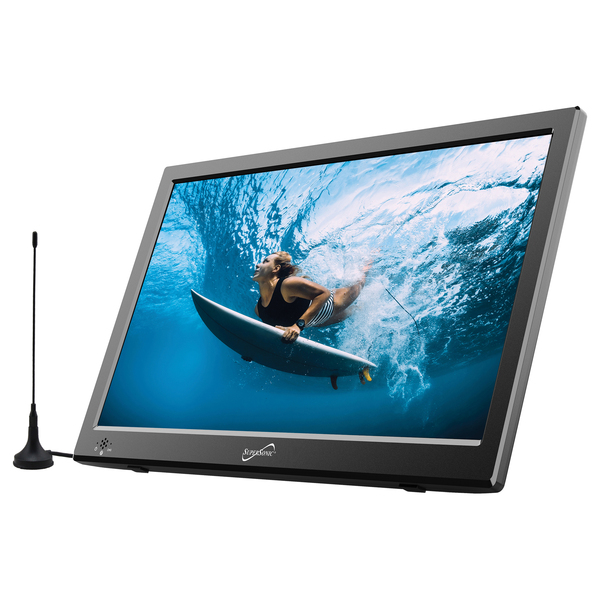 Supersonic SC-2813 13.3-Inch Portable LED TV with HDMI and FM Radio Supersonic SC-2813 13.3-Inch Portable LED TV with HDMI and FM Radio