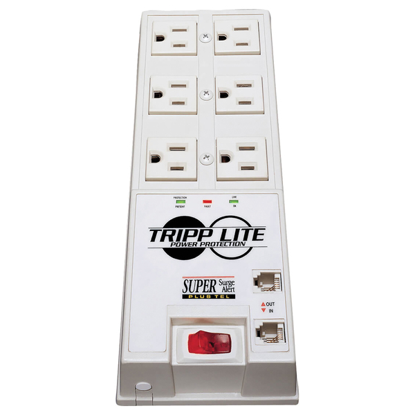 Tripp Lite TR-6FM Protect It! 6-Outlet Super Surge Alert Protector Tripp Lite TR-6FM Protect It! 6-Outlet Super Surge Alert Protector