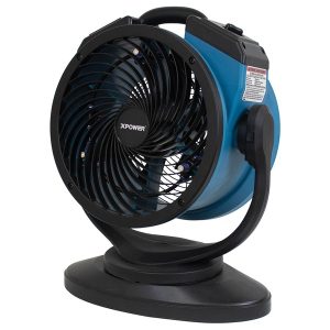 XPOWER FM-68 FM-68 Multipurpose Oscillating Portable 3-Speed Outdoor-Cooling Misting Fan and Air Circulator