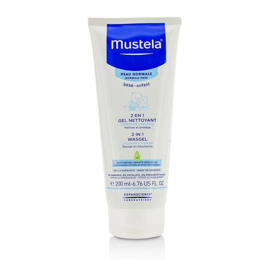 2 In 1 Body & Hair Cleansing gel - For Normal Skin --200ml/6.76oz - Mustela by Mustela 2 In 1 Body & Hair Cleansing gel - For Normal Skin --200ml/6.76oz - Mustela by Mustela