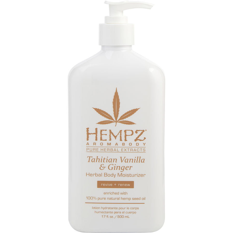 AROMABODY TAHITIAN VANILLA & GINGER HERBAL BODY MOISTURIZER 17 OZ - HEMPZ by Hempz AROMABODY TAHITIAN VANILLA & GINGER HERBAL BODY MOISTURIZER 17 OZ - HEMPZ by Hempz