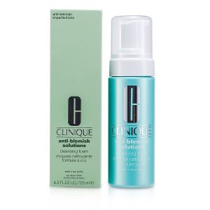 Anti-Blemish Solutions Cleansing Foam ( All Skin Types )--125ml/4.2oz - CLINIQUE by Clinique