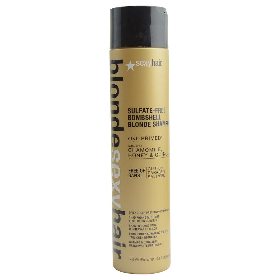 BLONDE SEXY HAIR SULFATE-FREE BOMBSHELL BLONDE SHAMPOO 10.1 OZ - SEXY HAIR by Sexy Hair Concepts BLONDE SEXY HAIR SULFATE-FREE BOMBSHELL BLONDE SHAMPOO 10.1 OZ - SEXY HAIR by Sexy Hair Concepts