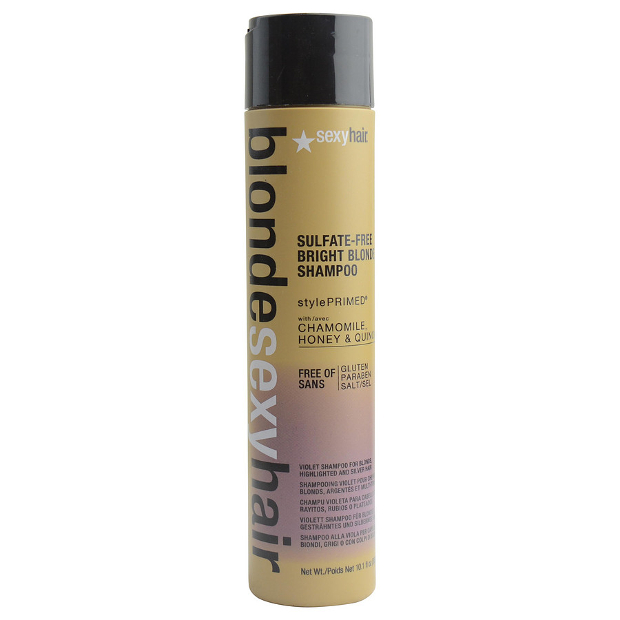 BLONDE SEXY HAIR SULFATE-FREE BRIGHT BLONDE SHAMPOO (VIOLET) 10.1 OZ - SEXY HAIR by Sexy Hair Concepts BLONDE SEXY HAIR SULFATE-FREE BRIGHT BLONDE SHAMPOO (VIOLET) 10.1 OZ - SEXY HAIR by Sexy Hair Concepts