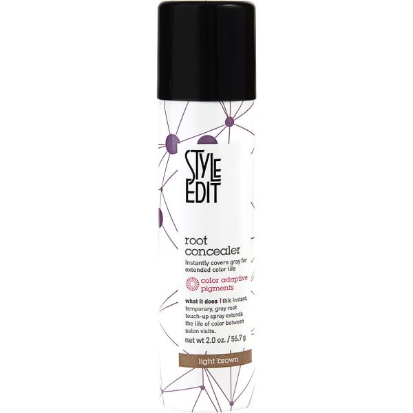 BRUNETTE BEAUTY ROOT CONCEALER FOR BRUNETTES - LIGHT BROWN 2 OZ - STYLE EDIT by Style Edit