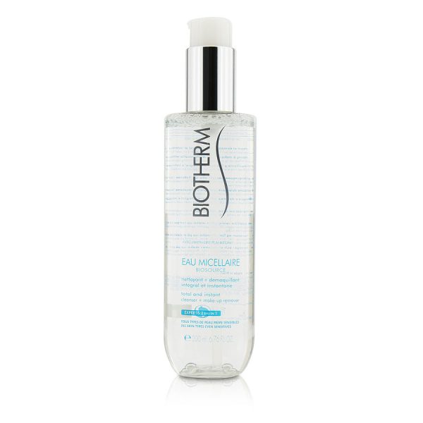 Biosource Eau Micellaire Total & Instant Cleanser + Make-Up Remover - For All Skin Types  --200ml/6.76oz - Biotherm by BIOTHERM