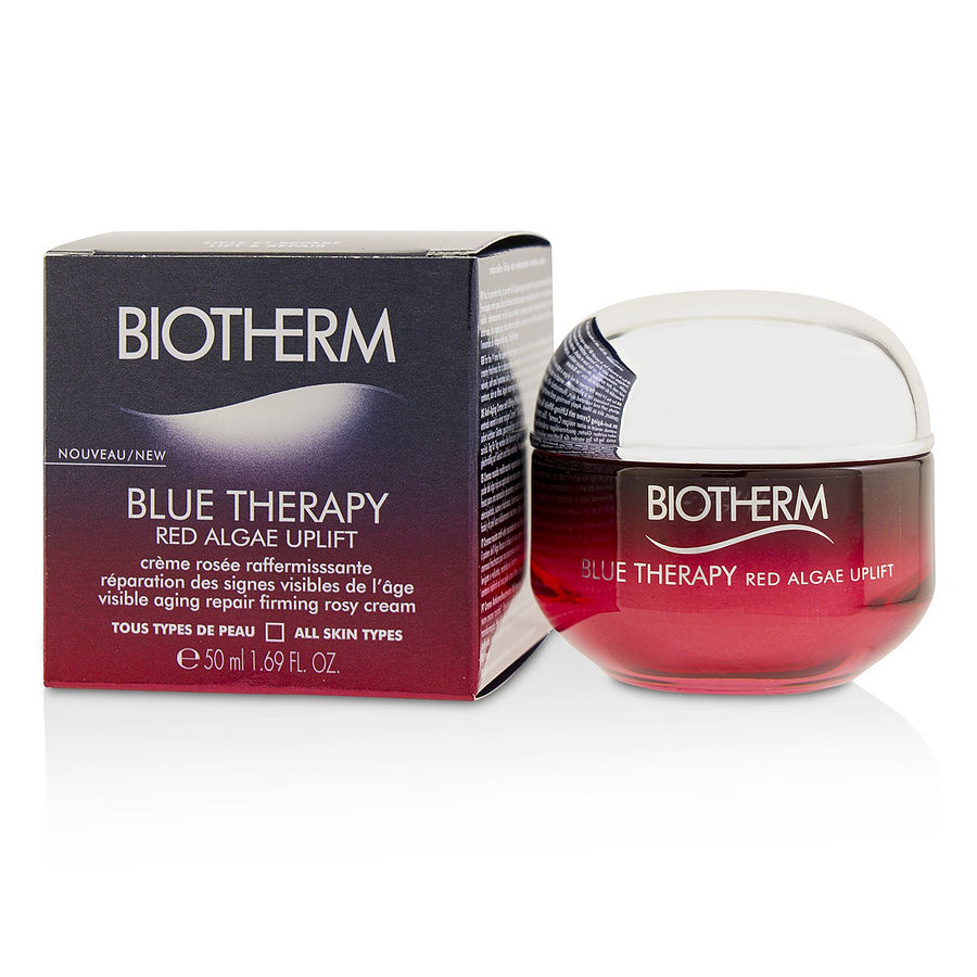 Blue Therapy Red Algae Uplift Visible Aging Repair Firming Rosy Cream - All Skin Types --50ml/1.69oz - Biotherm by BIOTHERM Blue Therapy Red Algae Uplift Visible Aging Repair Firming Rosy Cream - All Skin Types --50ml/1.69oz - Biotherm by BIOTHERM