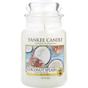 COCONUT SPLASH SCENTED LARGE JAR 22 OZ - YANKEE CANDLE by Yankee Candle
