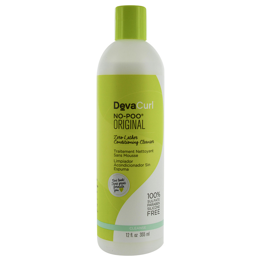 CURL NO POO ORIGINAL ZERO LATHER CONDITIONING CLEANSER 12 OZ - DEVA by Deva Concepts CURL NO POO ORIGINAL ZERO LATHER CONDITIONING CLEANSER 12 OZ - DEVA by Deva Concepts